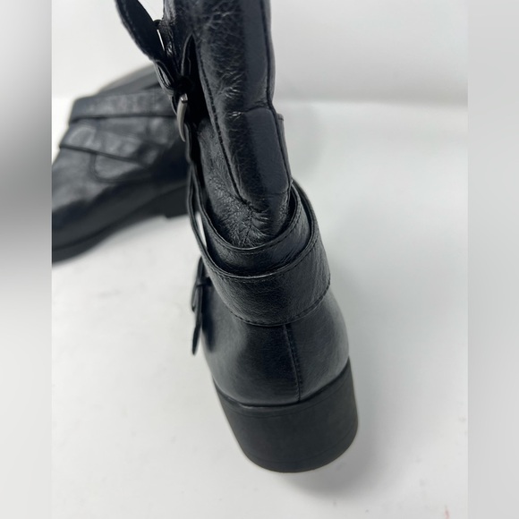 Steve Madden Ellle leather boots in black size 8.5 - Picture 7 of 14